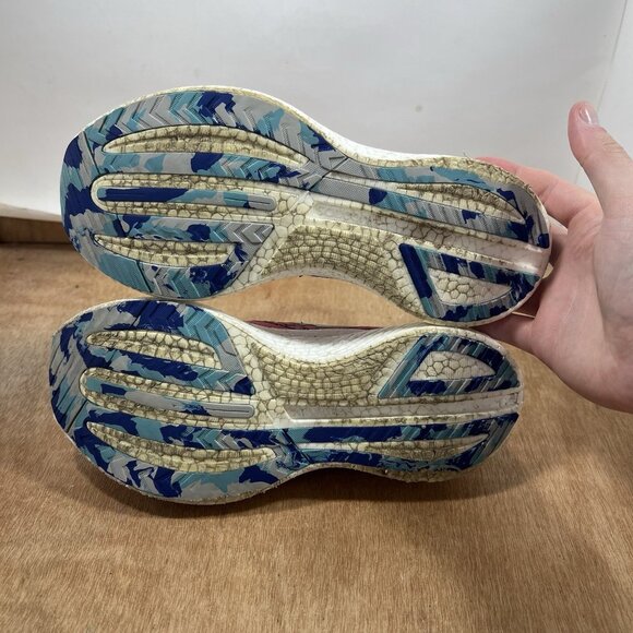 Saucony Endorphin Speed 3 Women Size 7 Pink Blue White Running Shoes Sneakers - Picture 8 of 11